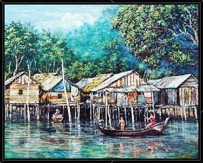 Картина Озеро (Lake) №27