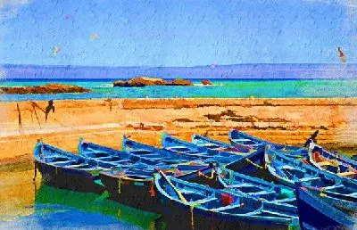 Плакат Лодки (Boats) №2