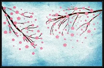 Картина Цветы (Flowers) №34