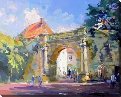 Картина маслом Арка (Arch) №4