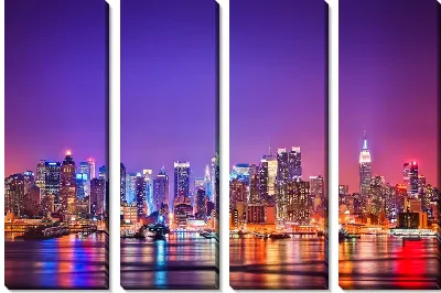 Модульная картина Нью-Йорк (New York) №18
