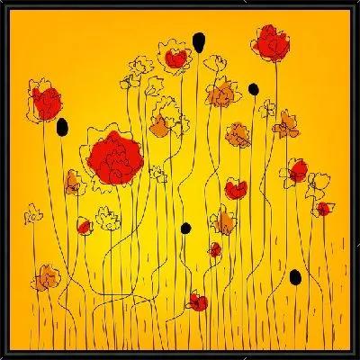 Картина Цветы (Flowers) №35