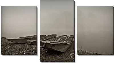 Модульная картина Лодки (Boats) №3