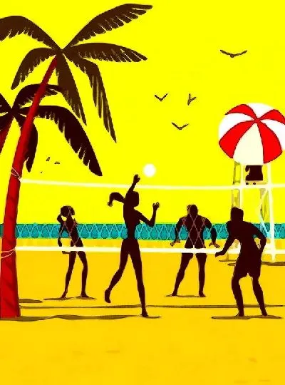 Плакат Пляж (Beach) №15