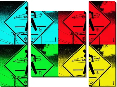 Модульная картина Композиция (Composition) №171