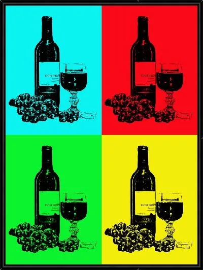 Картина Вино (Wine) №6