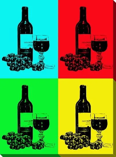 Картина маслом Вино (Wine) №6