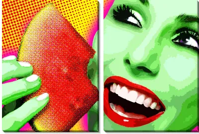 Модульная картина Арбуз (Watermelon)