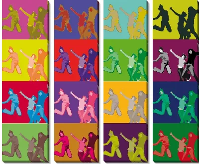 Модульная картина Композиция (Composition) №172