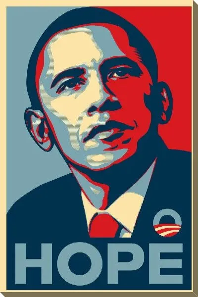 Постер Барак Обама (Barack Obama) №2