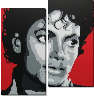 Модульная картина Майкл Джексон (Michael Jackson)