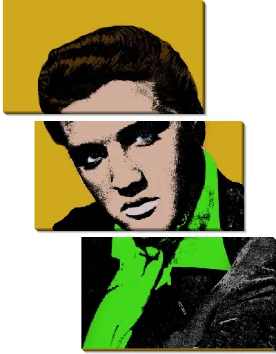 Модульная картина Элвис Пресли (Elvis Presley)