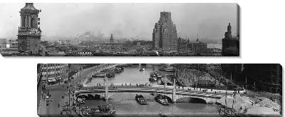 Модульная картина Город (City) №6