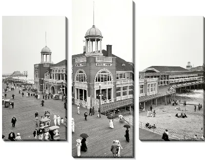 Модульная картина Набережная (Embankment) №3