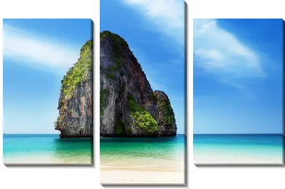 Модульная картина Остров (Island) №2