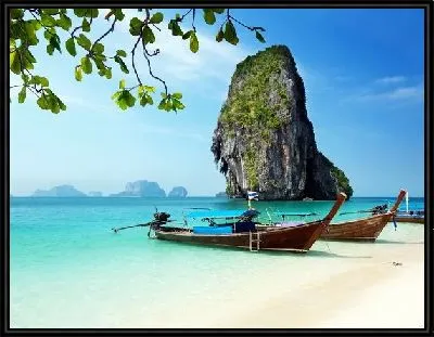 Картина Лодки (Boats) №4