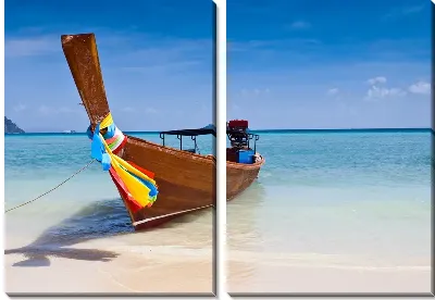 Модульная картина Лодки (Boats) №5