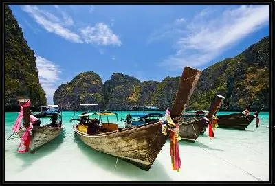 Картина Лодки (Boats) №6