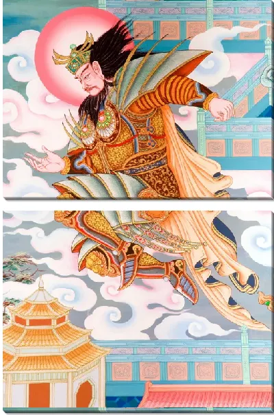 Модульная картина Самурай (Samurai) №2