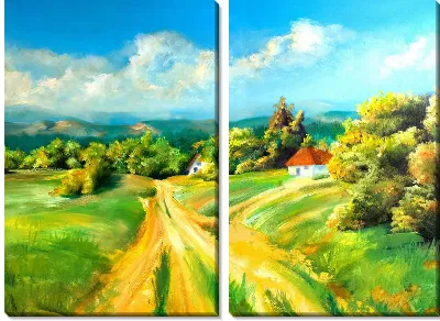 Модульная картина Дорога (Road) №20