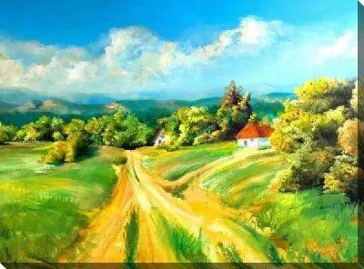 Картина маслом Дорога (Road) №20