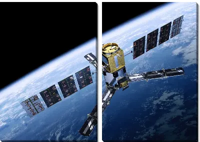 Модульная картина Спутник (Satellite)