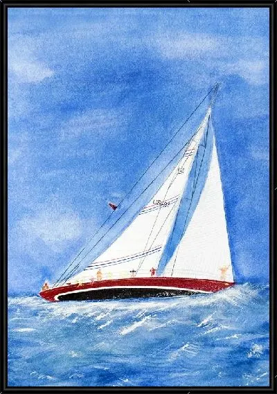 Картина Парусник (Sailing ship) №5