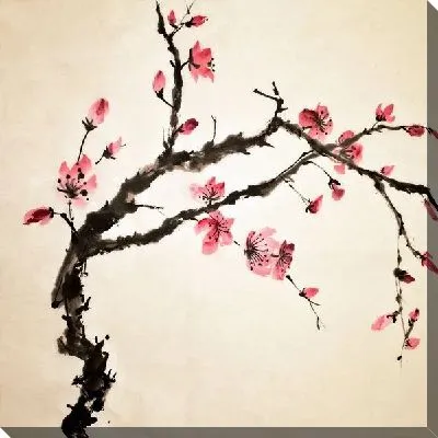 Картина маслом Сакура (Sakura) №5