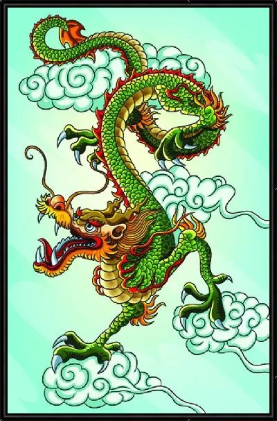 Картина Дракон (Dragon) №3