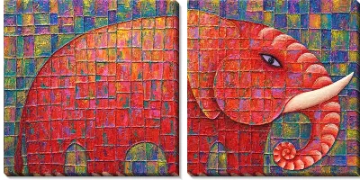 Модульная картина Слон (Elephant) №11