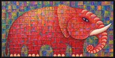 Картина Слон (Elephant) №11