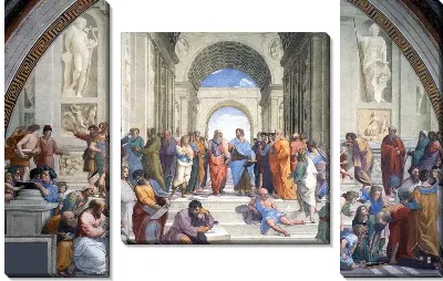 Картина Афинская школа (The School of Athens)