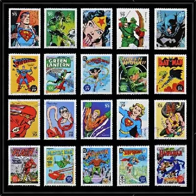Картина Марки (Stamps)