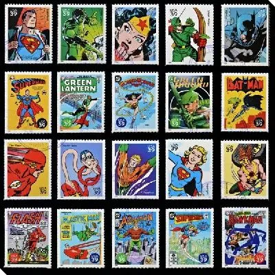 Постер Марки (Stamps)