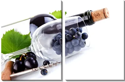 Модульная картина Вино (Wine) №7