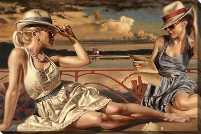 Картина маслом Пляж (Beach) №22