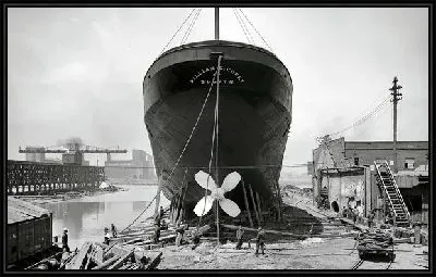 Картина Пароход (Steamer) №2