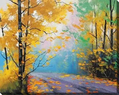 Картина маслом Осенний пейзаж (Autumn landscape) №4