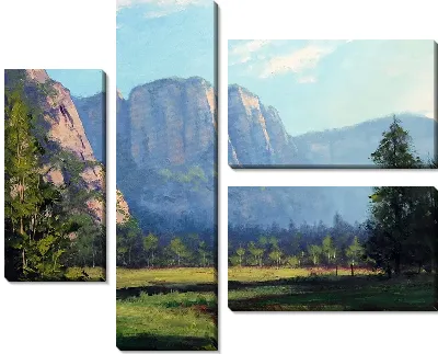 Модульная картина Горы (Mountains) №20