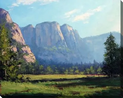 Картина маслом Горы (Mountains) №20