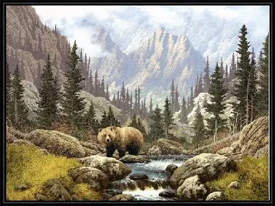 Картина Горный пейзаж (Mountain landscape) №5