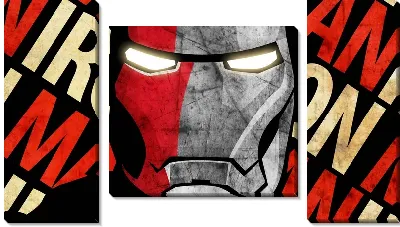 Модульная картина Железный человек (Iron man)