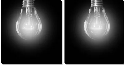 Модульная картина Лампочки (Bulbs)