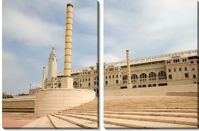 Стадион в Барселоне (Stadium in Barcelona)