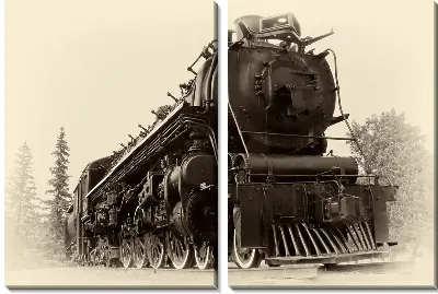 Модульная картина Поезд (Train) №7