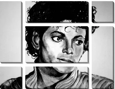 Модульная картина Майкл Джексон (Michael Jackson) №4