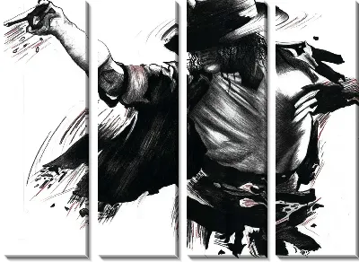 Модульная картина Майкл Джексон (Michael Jackson) №6