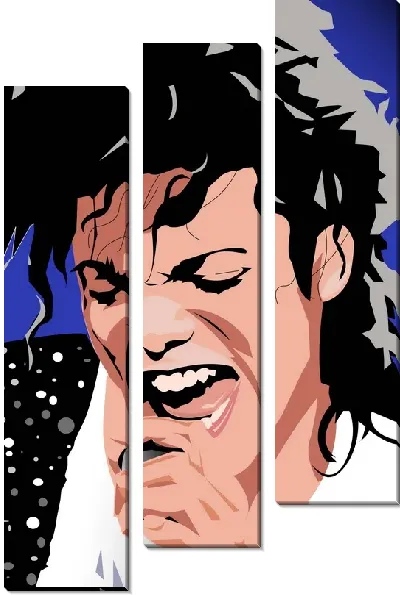 Модульная картина Майкл Джексон (Michael Jackson) №7
