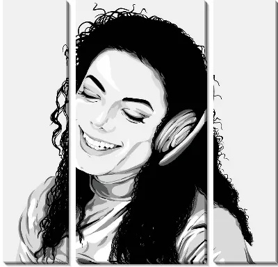 Модульная картина Майкл Джексон (Michael Jackson) №8