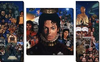 Модульная картина Майкл Джексон (Michael Jackson) №9